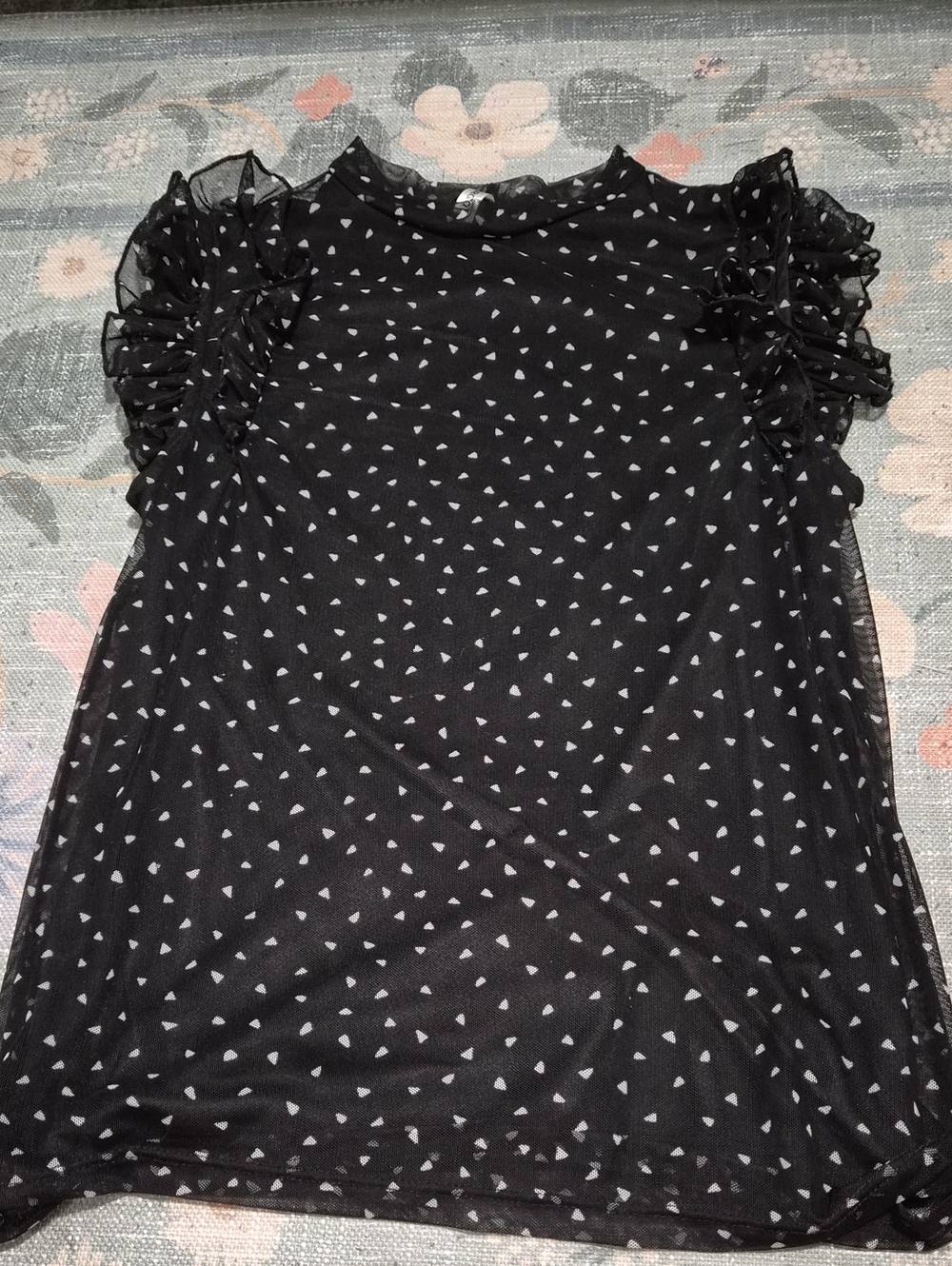 Forgotten Grace Ruffle Blouse